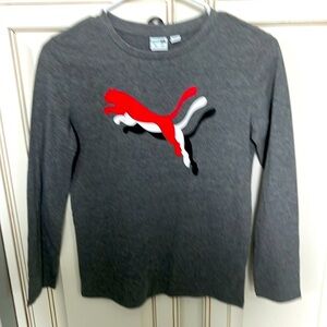 Boys Puma long-sleeved shirt